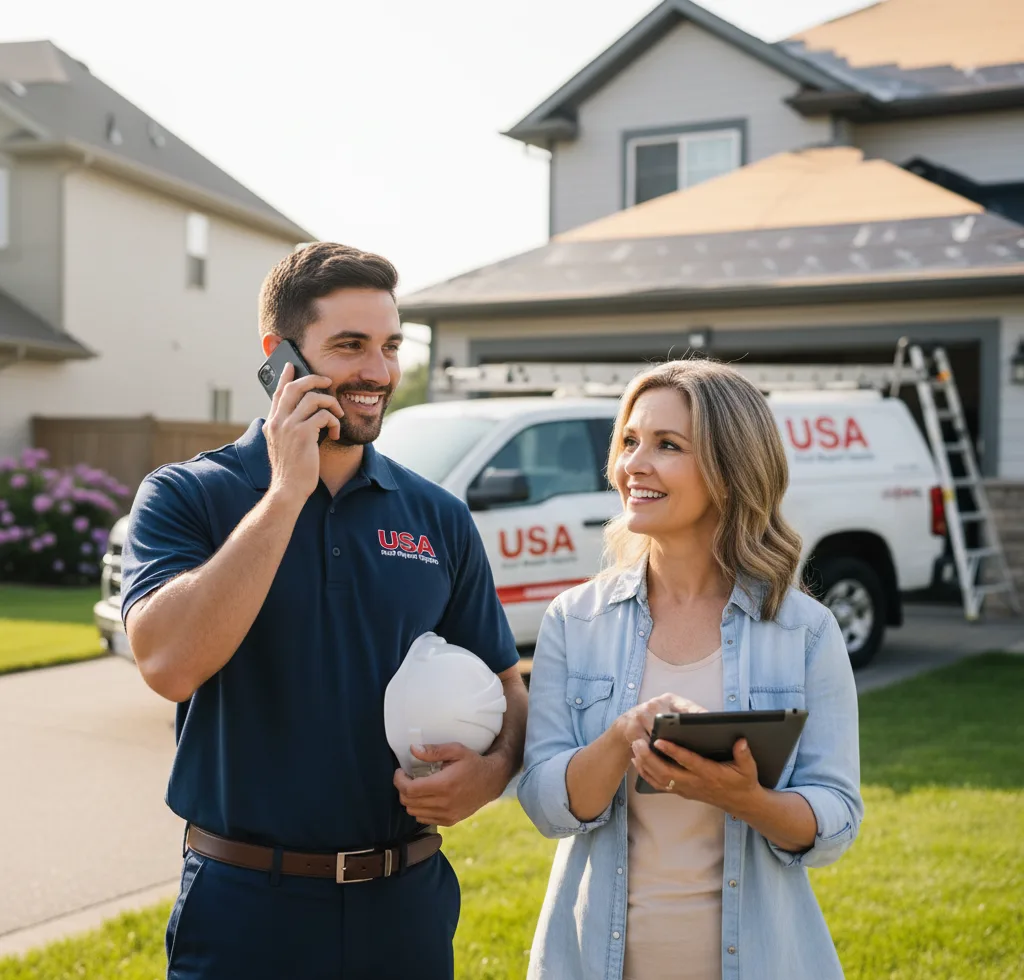 USA Roof Repair Experts customer support in Bedminster